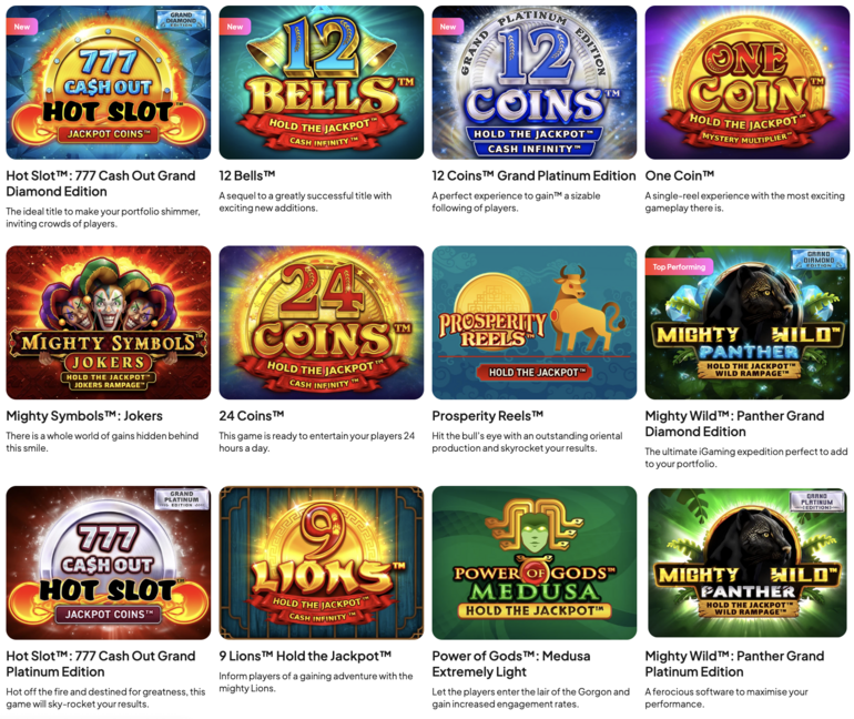 Wazdan Recent Slots